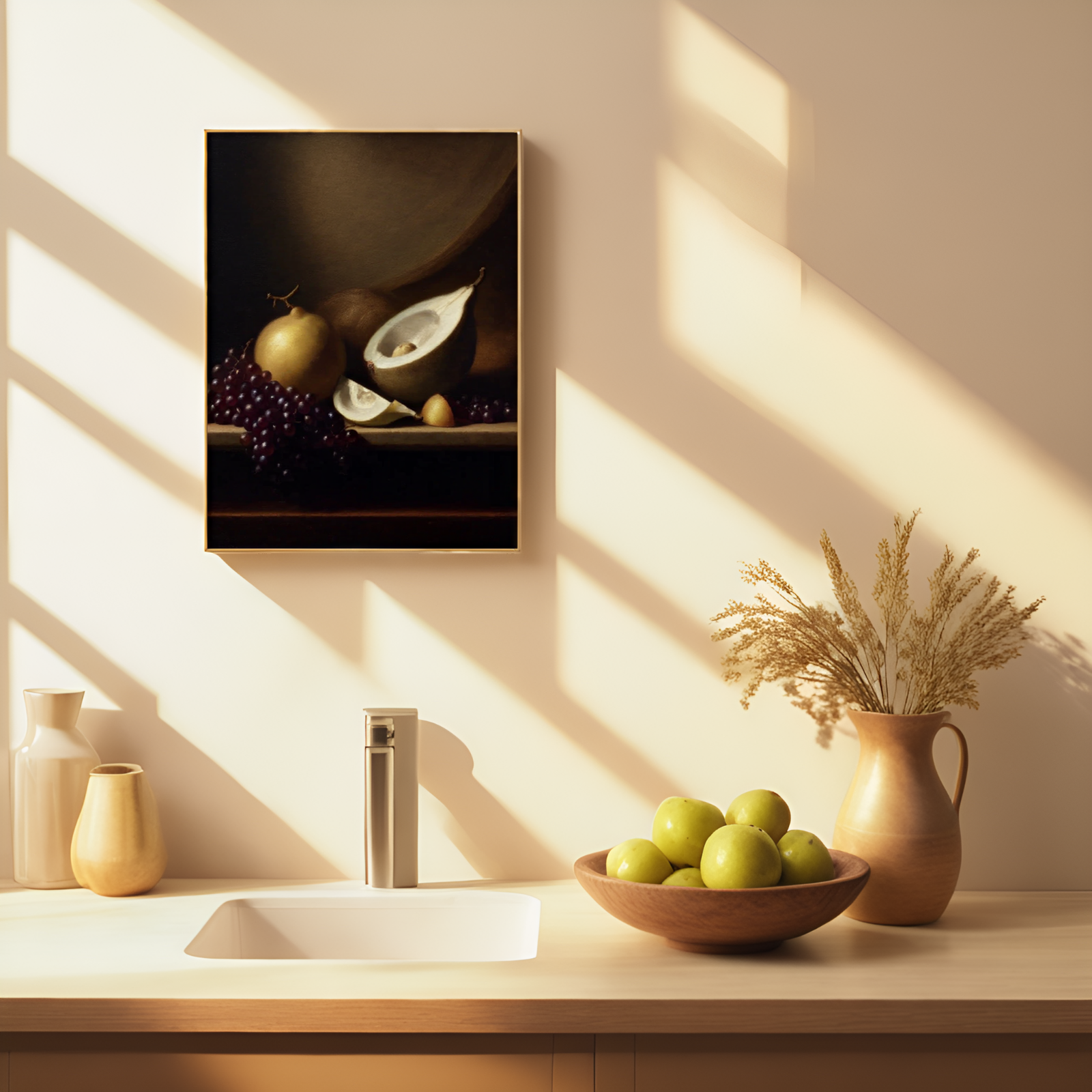 Still Life: A Symphony of Fruits