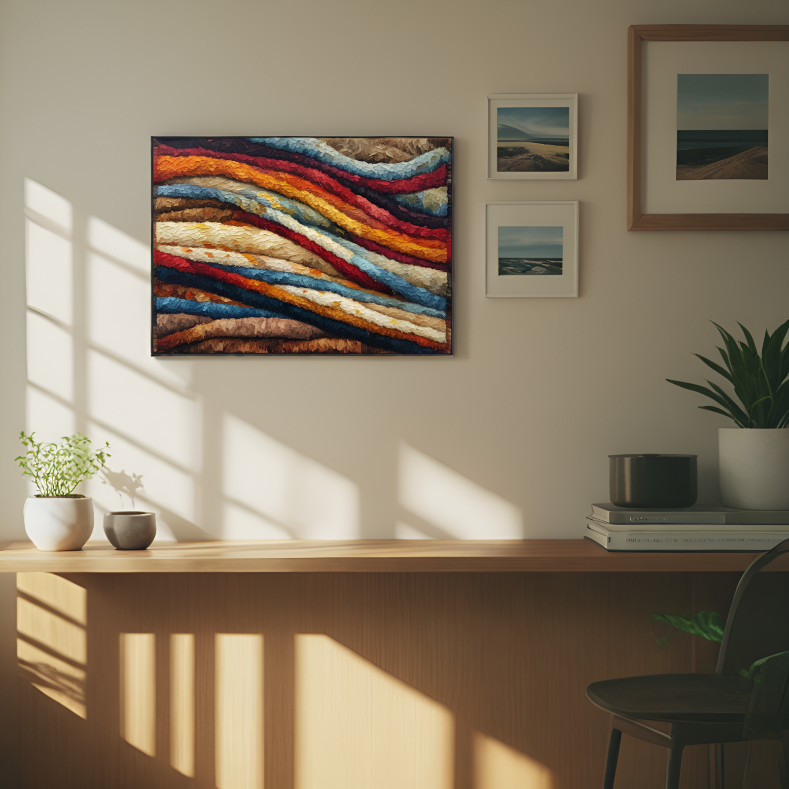 Harmony of Hues: Textured Color Streams