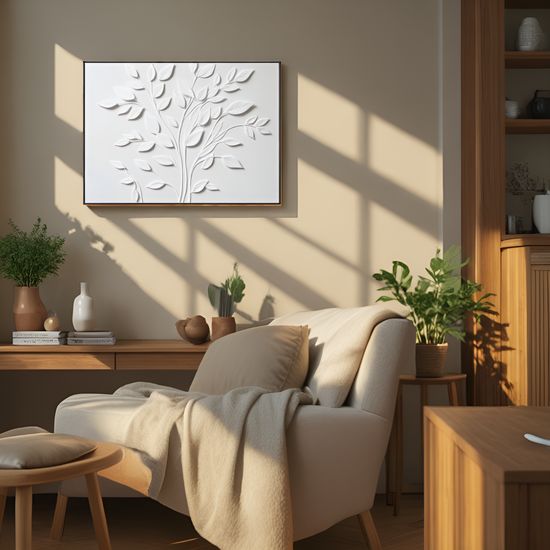 Elegant White Foliage