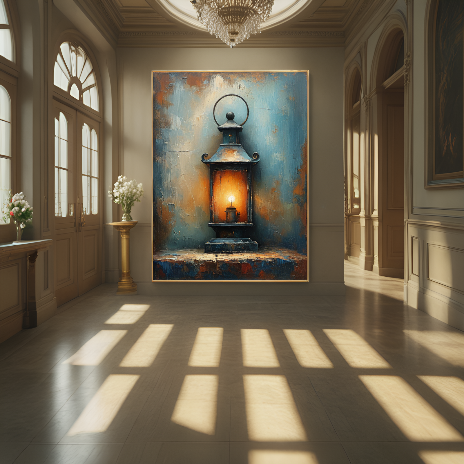 Glow of Nostalgia: The Timeless Lantern