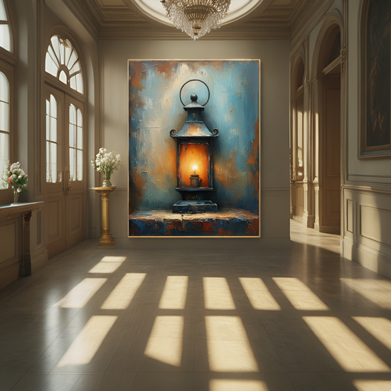 Glow of Nostalgia: The Timeless Lantern