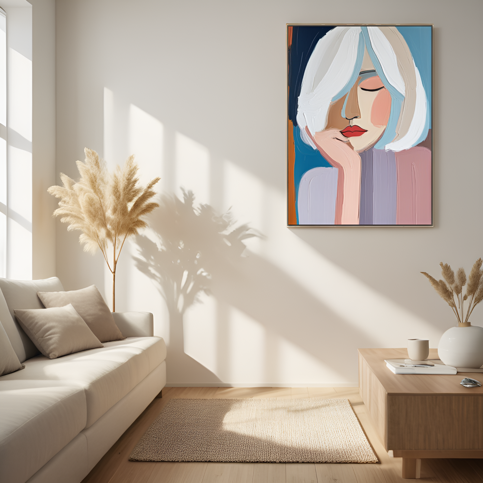 Moments of Quiet Reflection: The Pensive Lady