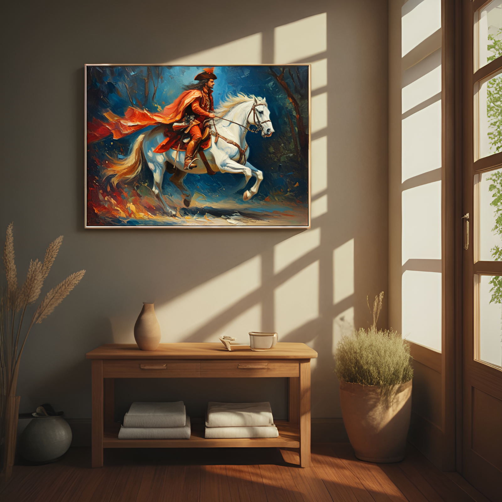 Gallant Knight’s Vigorous Ride