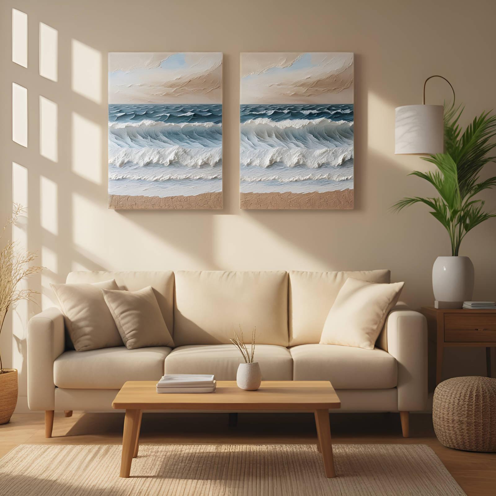 Rhythms of the Shoreline: Oceanic Embrace