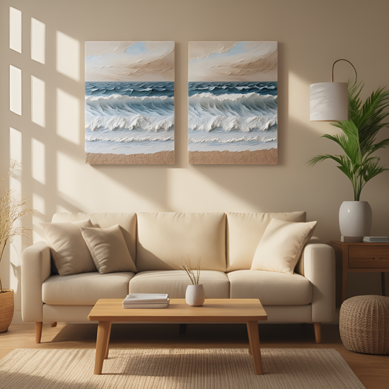 Rhythms of the Shoreline: Oceanic Embrace