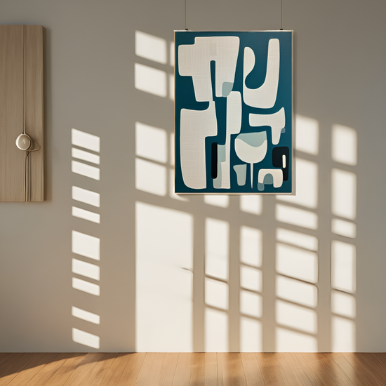 Abstract Geometry: The Harmonious Blend of Shapes and Tones