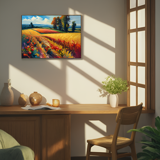 Harvest Splendor in the Fields