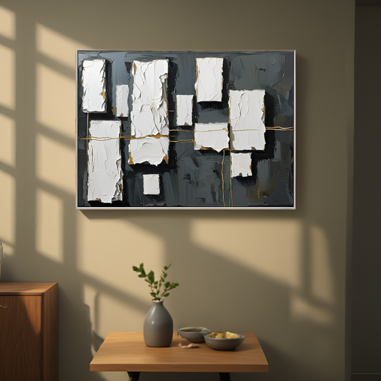 Gilded Fragments in Shadow