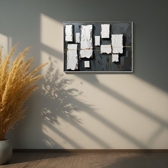 Gilded Fragments in Shadow