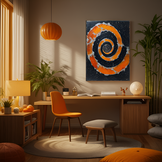 Cosmic Spiral Vortex